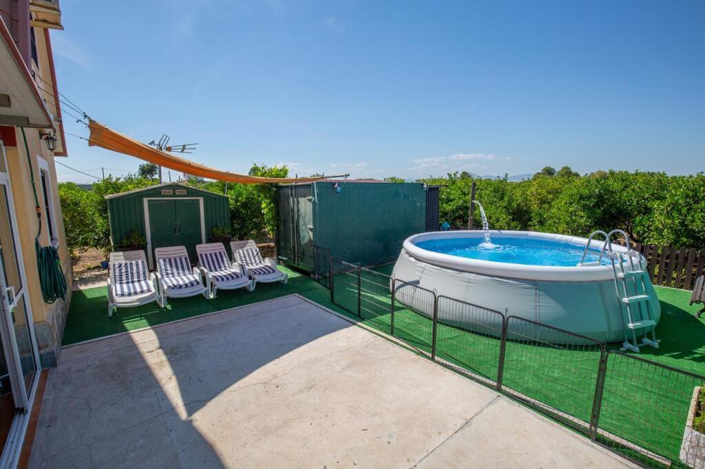 Casita Entre Naranjas Villa Formentera de Segura Eksteriør billede